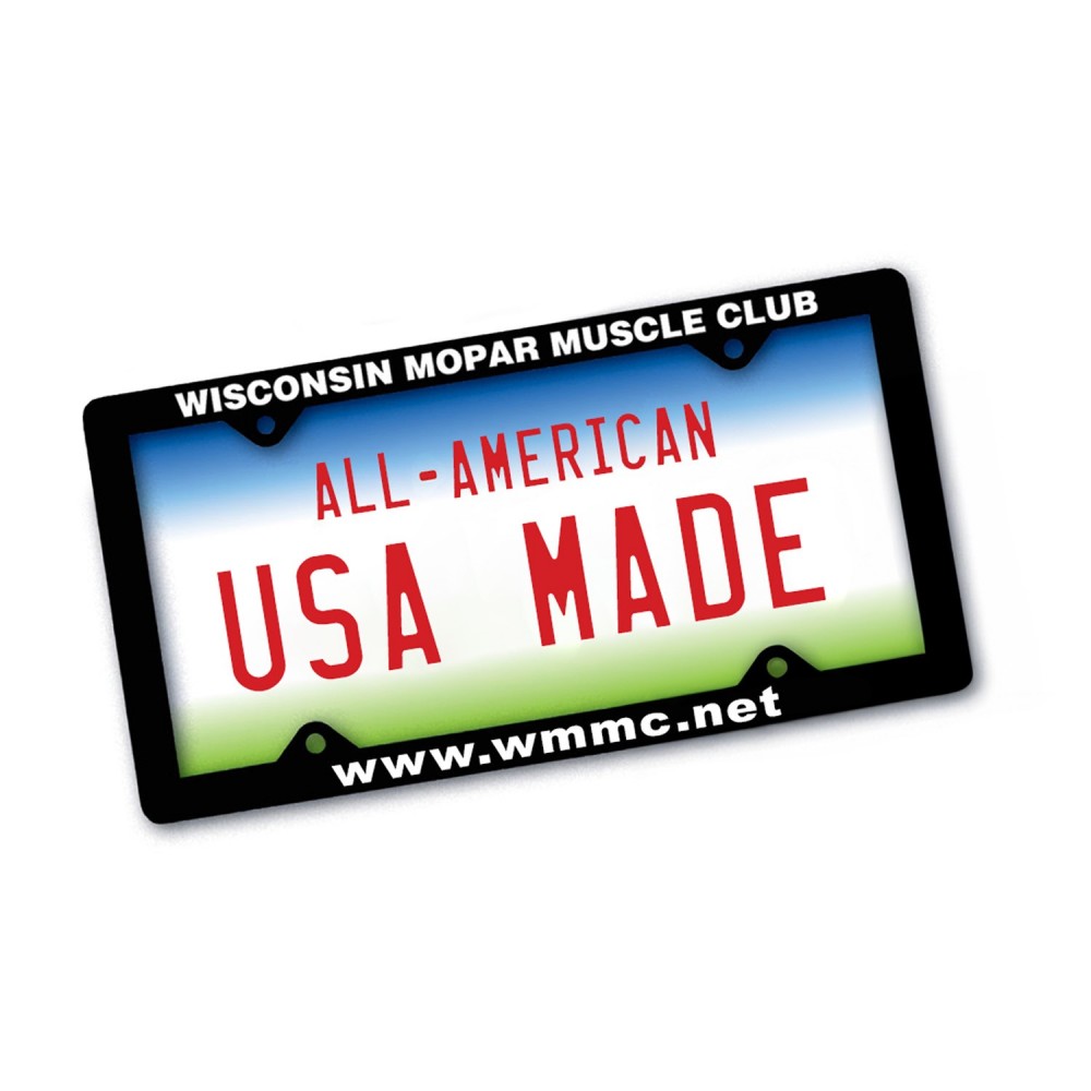 USA Universal License Plate Frames with Logo