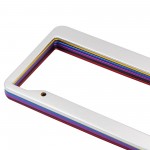 Aluminum Alloy License Plate Frame with Logo