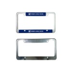 Logo Branded Custom Metal Filled License Plate Frame