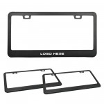 Stainless Steel License Plate Bracket with Logo