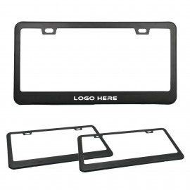 Stainless Steel License Plate Bracket with Logo