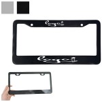 Aluminum Alloy Vehicle License Plate Frame with Logo