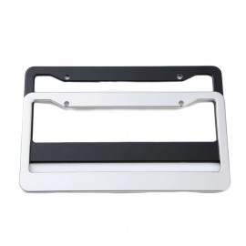 Stainless Steel License Plate with Logo