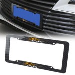 Custom License Plate Frame 4 Holes Straight Bottom