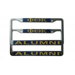 Custom Stainless Steel License Frame with Logo