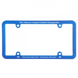 License Plate Frame w/ 4 Holes & Universal with Logo  License Plate Frame w/ 4 Holes & Universal with Logo