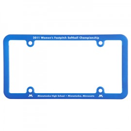 License Plate Frame w/ 4 Holes & Universal with Logo