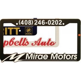 Logo Imprinted Original License Plate Frame (Raised Letter Frame)