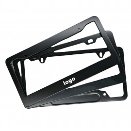 Custom License Plate Frame with Logo