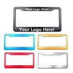 Custom Printed Auto 2 Holes Stainless Steel License Plate Frames