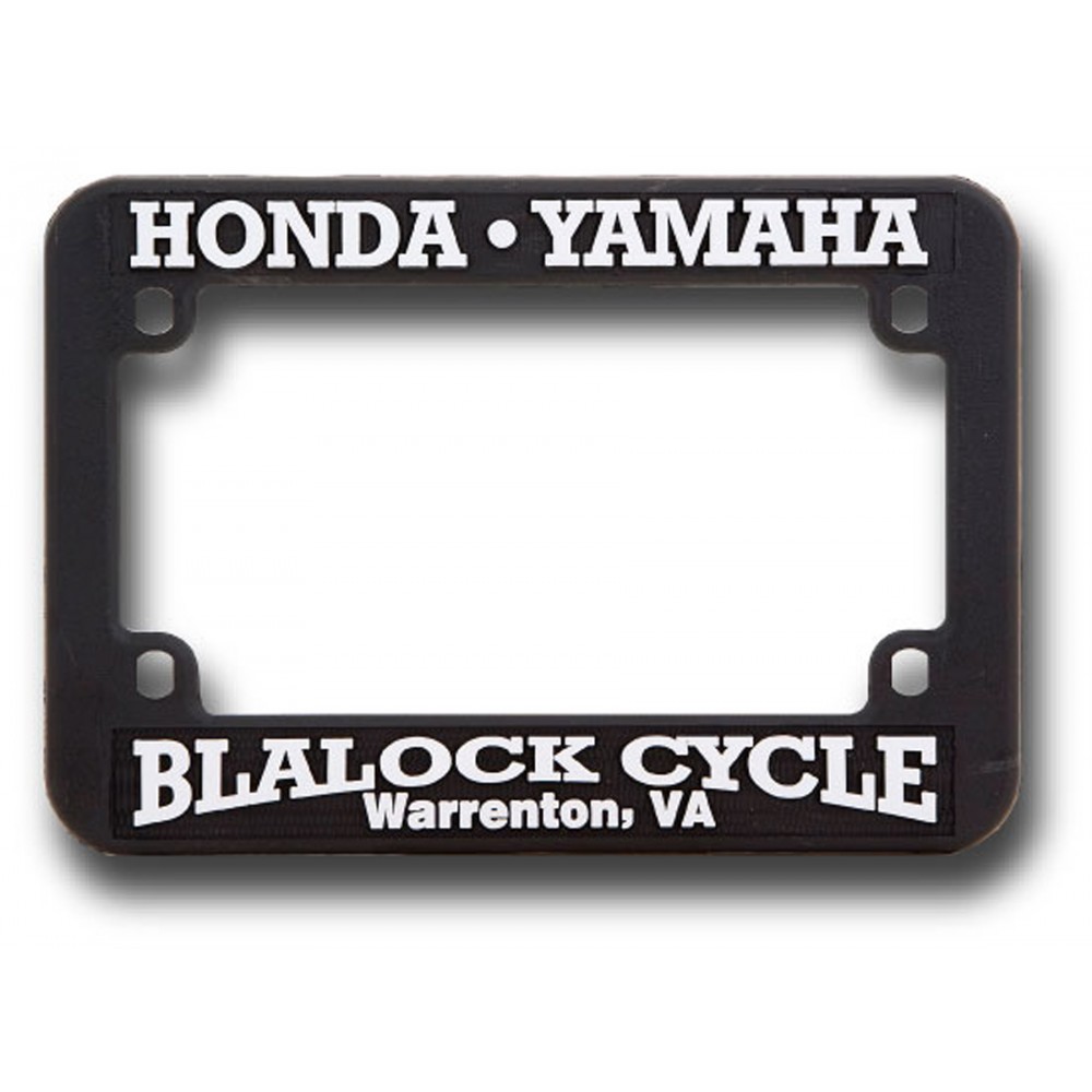 Motorcycle Plastic Raised Copy License Plate Frame Custom Printed Motorcycle Plastic Raised Copy License Plate Frame Custom Printed