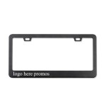 Stainless Steel License Plate Frame with Logo