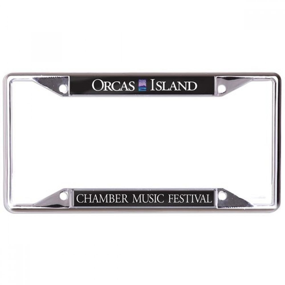 Custom Imprinted Acrylic License Plate Frame Custom Imprinted Acrylic License Plate Frame