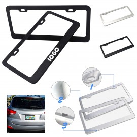 Personalized Stainless Steel License Plate Frame
