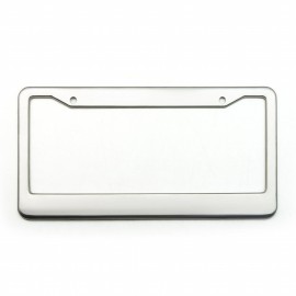 Stainless Steel License Plate Frame Vehicle with Logo