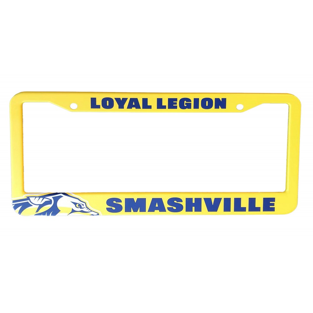 License Plate Cover with Logo