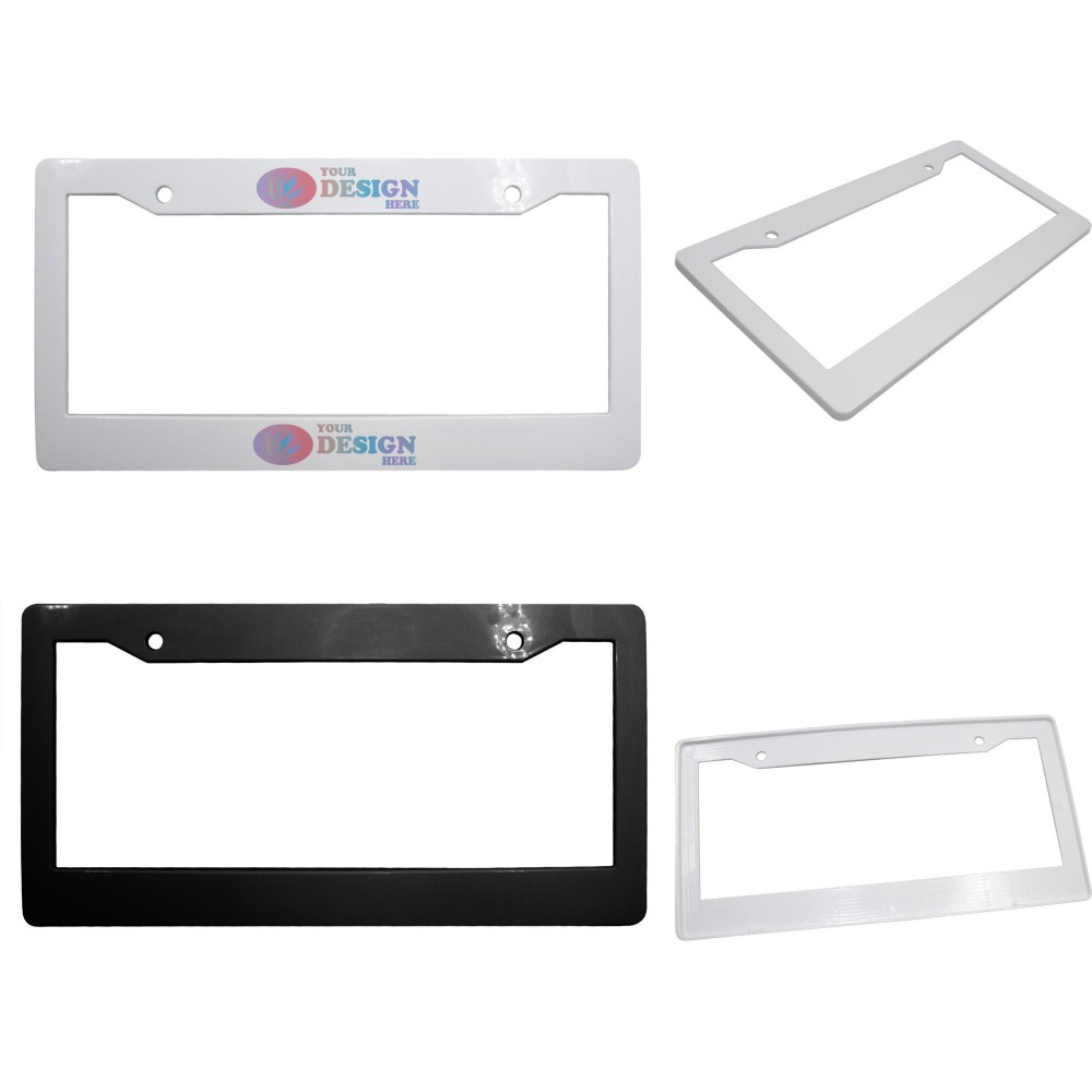 Logo Branded ABS Plastic License Plate Frame