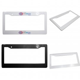 Logo Branded ABS Plastic License Plate Frame