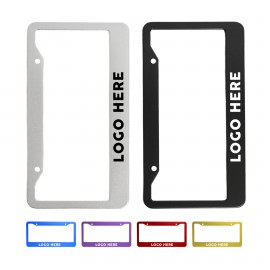 Logo Branded Vehicle Metal License Plate Frames