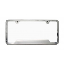 Logo Branded Stainless License Frame
