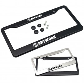 Custom Aluminum Alloy License Plate Frame
