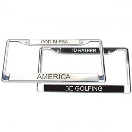 Customized Engraved License Plate Frames