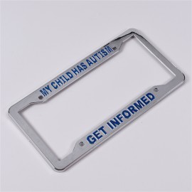 Customized License Plate Frame