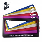 Aluminum Alloy Car License Plate Frame with Logo
