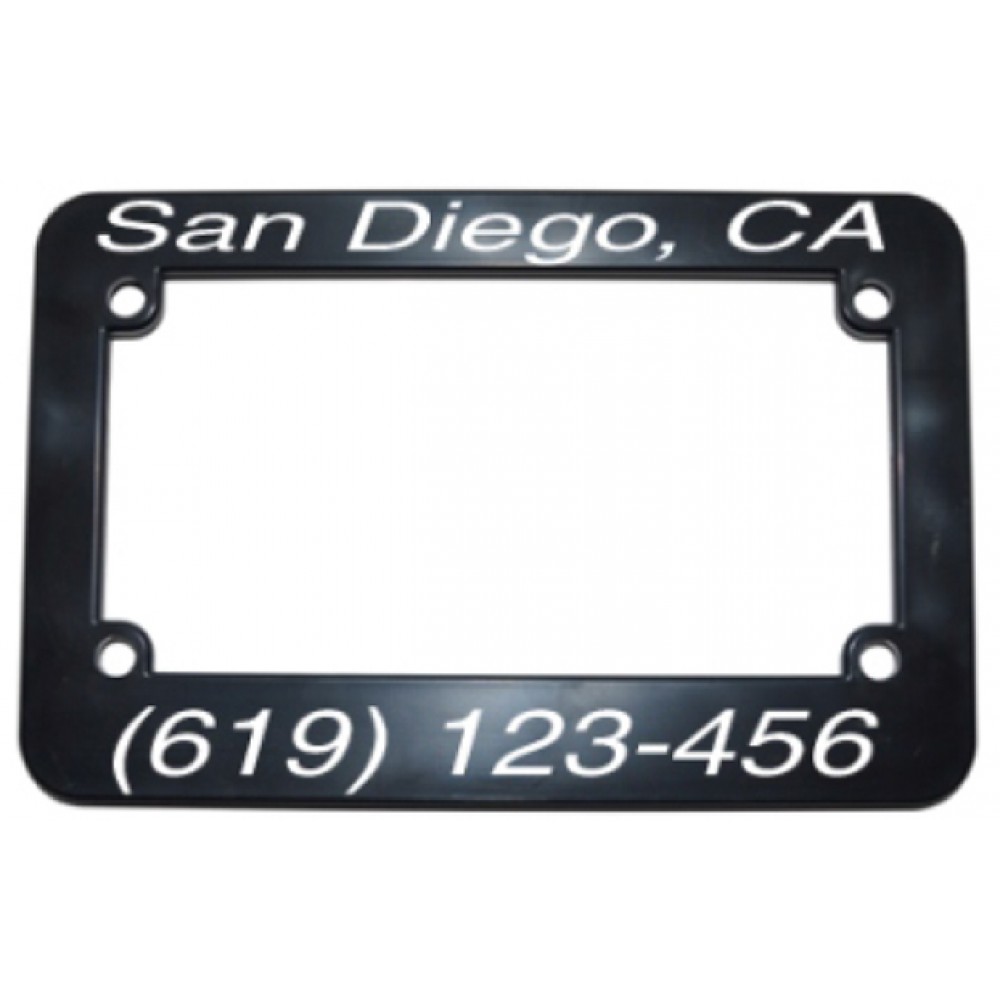 Promotional Motorcycle License Plate Frame