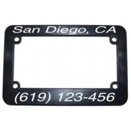 Promotional Motorcycle License Plate Frame