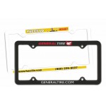 Thin Panel License Plate Frame w/ 4 Holes (Full Color Digital) with Logo