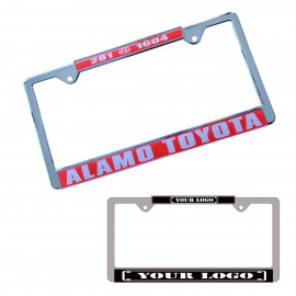 Customized Plastic License Plate Frame