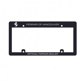 Custom Custom Abs License Plate Frame