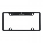 Aluminum Alloy License Plate Frame with Groove with Logo