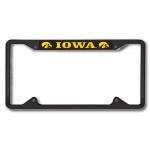 Logo Imprinted "Simplicity" Black Powder Coated Metal Frame