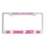 Logo Imprinted Plastic License Plate Frame