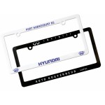 Custom Printed License Plate Frameiprint area