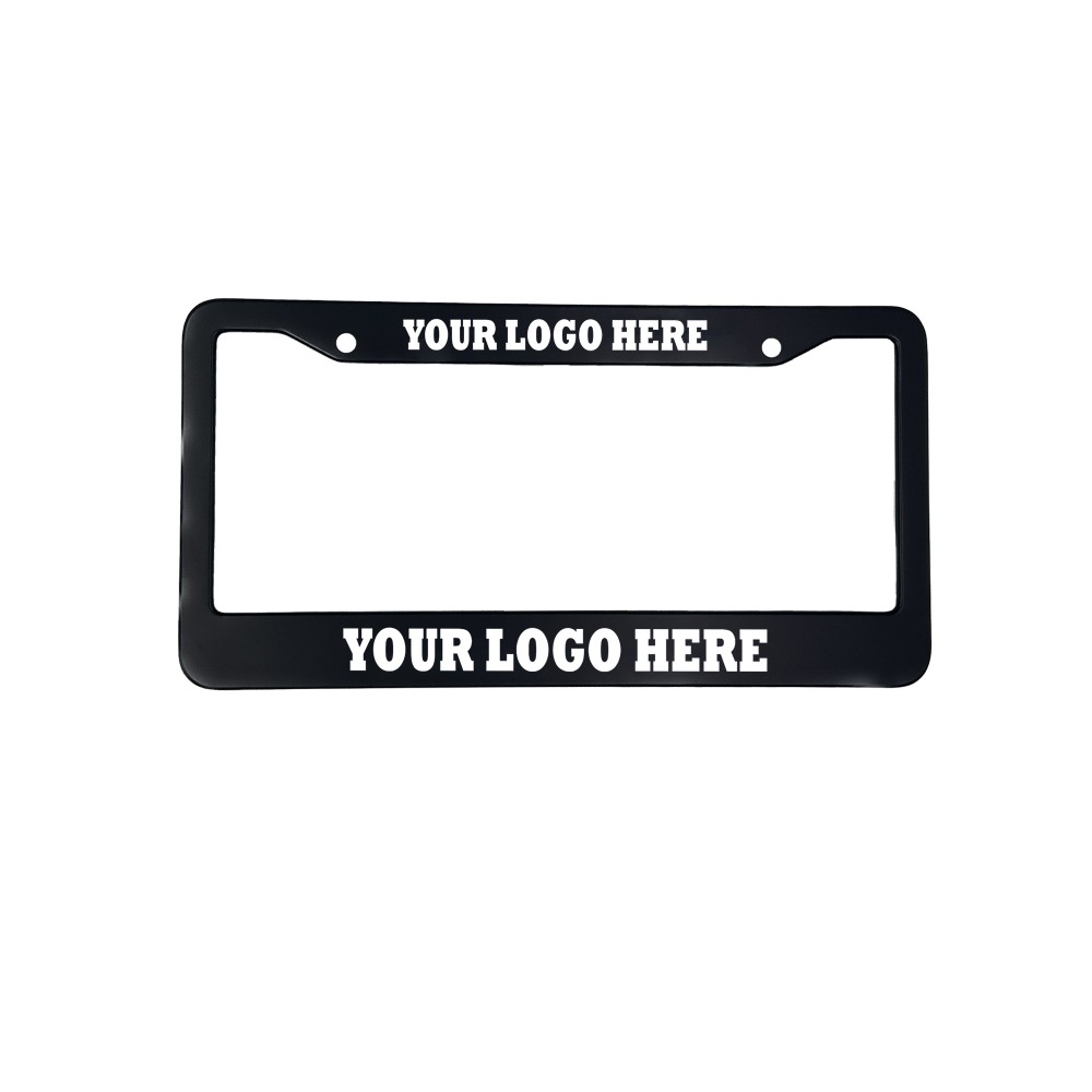 Aluminum Alloy License Plate Frame with Logo Aluminum Alloy License Plate Frame with Logo