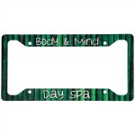 Customized Aluminum Car's License Plate Frame