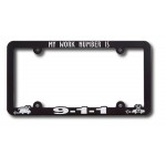 Custom Printed New Jersey High View Raised Copy Plastic License Plate Frame