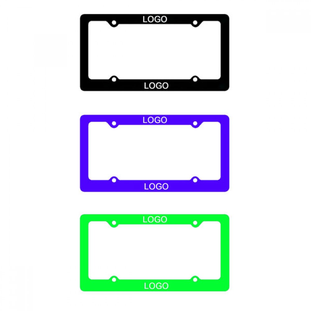 3D Embossing License Plate Frame Custom Imprinted 3D Embossing License Plate Frame Custom Imprinted
