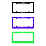 3D Embossing License Plate Frame Custom Imprinted