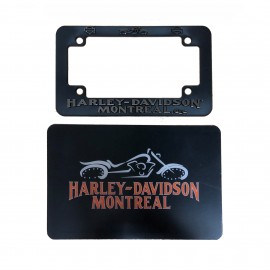 Personalized Motorcycle Plate Frame