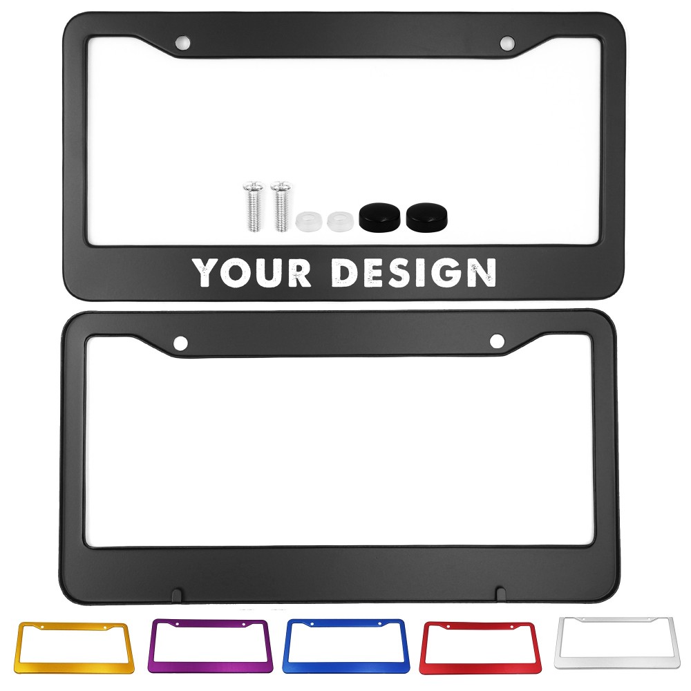 Customized Aluminum license plate frame Customized Aluminum license plate frame