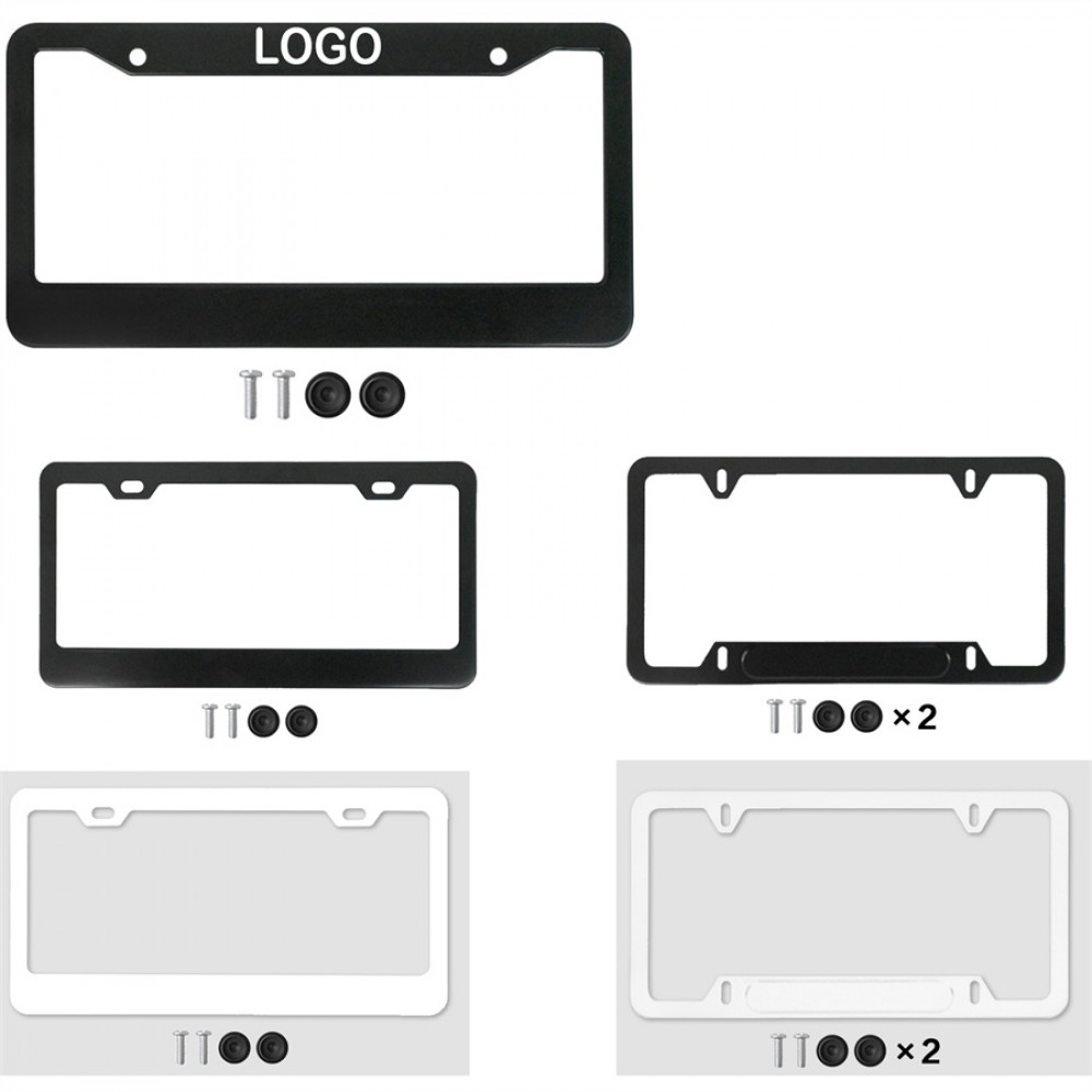 Custom Aluminum License Plate Frame