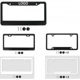 Custom Aluminum License Plate Frame