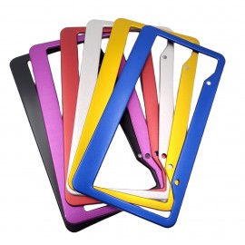 Logo Branded Aluminum Alloy License Plate