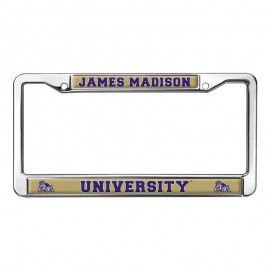 Stainless Steel License Plate Frame with Logo