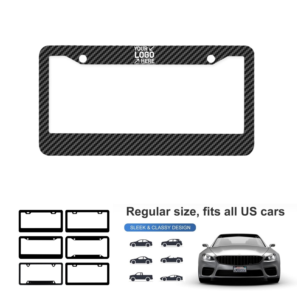 Custom Aluminum License Plate Frame