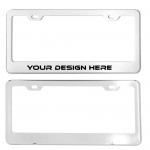 Promotional Easy-to-Install Aluminum License Plate Frame